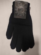 RĘKAWICZKI MĘSKIE 23cm CZARNE nr 482B