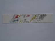 Słowenia - Olimpiada Albertville 1992 - Mi. 6-7 para OPIS ! **