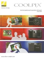 Katalog Prospekt Nikon Coolpix 16 stron 2009 rok PL