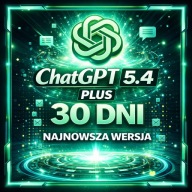 CHATGPT PLUS 5.2 / 30 DNI / Indywidualne / Chat GPT / Prywatne / Premium