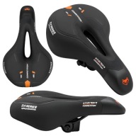 Siodełko Rowerowe Żelowe Komfortowe MTB Trekkingowe Antywstrząsowe G-FLEX W