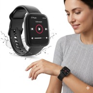 SMARTWATCH HAMA 4000 ROZMOWY BT IP68 PULSOMETR SPO2 POLSKIE MENU