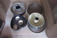 ZESTAW RÓŻNE BLACHY DO CIASTA