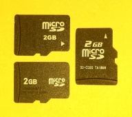 microSD 2 GB >> NO NAME >> Made in TAIWAN