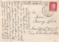 TRZECIA RZESZA -LWÓW -LEMBERG -UKRAINE -pocztówka -obieg 1943 rok