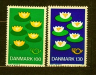 DANIA** NORDEN, lilie wodne Mi 635-36