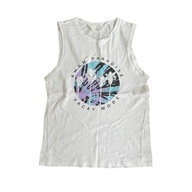 Top biały z nadrukiem H&M 158 164 chłopiec