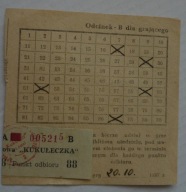 kupon LOTTO - ŁÓDZKA GRA LICZBOWA - KUKUŁECZKA