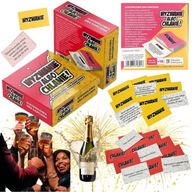 GRA IMPREZOWA WYZWANIE ALBO CHLANIE DLA DOROSŁYCH KARCIANA HIT NA SYLWESTRA