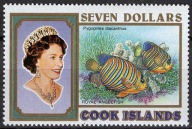 **806 COOK ISLANDS 1400 - NOMINAŁ 7$ = 15E - KORALOWCE