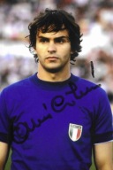 Autograf Antonio Cabrini, Juventus, Włochy, złoto MIstrzostwa Świata 1982