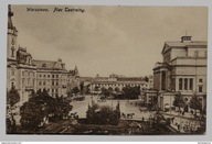 Warszawa ok.1918r. Plac Teatralny nakład Wojutyńskiego z461