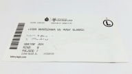 bilet LEGIA Warszawa - PIAST Gliwice 27.06.2020
