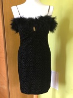 SUKIENKA MAŁA CZARNA WIECZOROWA OBCISŁA rozm. S