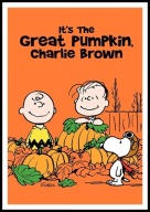 A2 PLAKAT WSPANIAŁE HALLOWEEN CHARLIEGO BROWNA, ITS THE GREAT PUMPKIN..