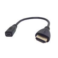 Chenyang Adapter Micro HDMI na HDMI, 20 cm