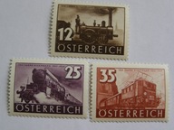 Austria - 100 lat kolei żelaznych - Mi. 646-48 *
