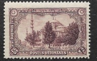 Turcja xx N528 architektura flora MNH VF Mi683 10euro