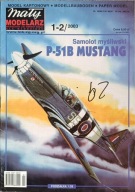 Mały Modelarz 1-2/2003 samolot P-51B MUSTANG