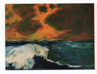 Pocztówka Obraz Ocean Emil Nolde