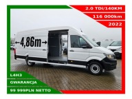 VOLKSWAGEN CRAFTER L4H3 2,0TDi/140KM DUŻA NAVI KLIMA KAMERA