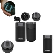 KUBEK TERMICZNY TERMOS NA KAWĘ HERBATĘ DO SAMOCHODU 300ML OLYMPUS JET BLACK