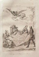 Kołacz królewski alegoria rozbioru Polski 1840 Forster