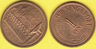Singapur 1 Cent 1975 r.