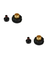 2 szt Korek Mauzer + Adaper do wody 1 cal 1/2 3/4