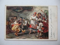 JULIUSZ ZUBER POTAŃCÓWKA HUCUŁÓW HUCULI HUCULSZCZYZNA przedw. POCZTÓWKA