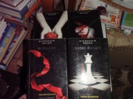 SAGA ZMIERZCH 4 tomy S. Meyer Zaćmienie, Przed świtem, Księżyc w nowiu