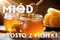 BANER SPRZEDAŻ MIODU MIÓD PROSTO Z PASIEKI120X80 M38