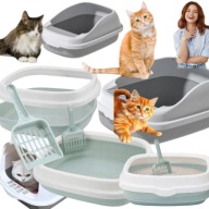 KUWETA DLA KOTA DUŻA SOLIDNA WYTRZYMAŁA NA ŻWIREK + ŁOPATKA