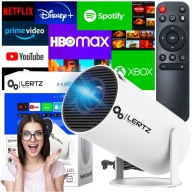 PROJEKTOR LED LERTZ HY300 PRO 720P 4K BLUETOOTH WIFI ANDROID HDMI USB