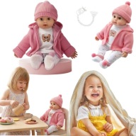 LALKA BOBAS DUŻA 41 CM INTERAKTYWNA MÓWI REALISTYCZNA MIĘKKA KINDERPLAY