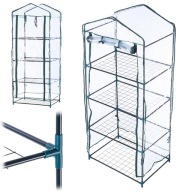 SZKLARNIA BALKONOWA OGRODOWA MINI FOLIOWA BALKON FOLIAK 170 x 68 x 48 cm