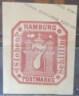Niemcy Hamburg stary znaczek (2/28