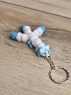 Uroczy Breloczek Lisek Fantasy - Brelok Druk3d fidget keychain mixGadzet