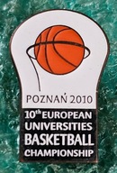 ODZNAKA 10 UNIWERSYTECKIE MISTRZOSTWA EUROPY W KOSZYKÓWCE POZNAŃ 2010