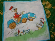 chusteczka do nosa PRL motywy z bajek