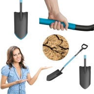 SZPADEL SZKÓŁKARSKI DRENARSKI OGRODOWY DŁUGI WĄSKI DRENAŻ SOLIDNY DOŁOWNIK