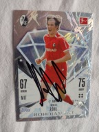 Karta topps match attax autograf Bundesliga Freiburg Merlin Ruhl