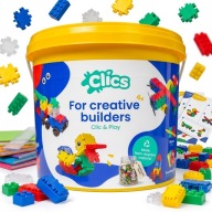 KLOCKI KONSTRUKCYJNE CLICS BELGIA CB198 160 elementów