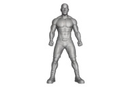 Figurka Kulturysta 3D PLA 15 cm Gladiator Atleta Mr Olympia Prezent DESUMO