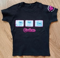 czarna koszulka Coolcats rozm. S / 128