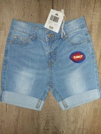 Szorty jeansY z przetarciami 5.10.15 rozmiar 98