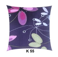 Poszewka z kory 40x40 jasiek z bawełny gofrowanej K 55 nocne kwiaty