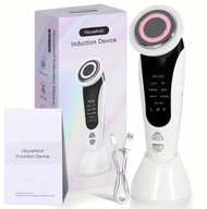 MEZOTERAPIA BEZIGŁOWA 7w1 MASAŻER DO TWARZY ELEKTRYCZNY EMS LIFTING LED