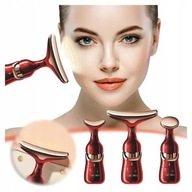 Masażer do twarzy ciała 3w1 ujędrniający upiększający wibracyjny lifting 4D