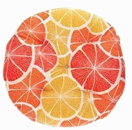 PODUSZKA NA KRZESŁO OGRODOWE OKRĄGŁA 40 CM X 6 CM MIĘKKA WYGODNA SIEDZISKO